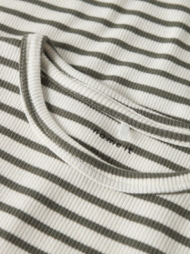 NAME IT Basis Rib Bluse Bani Dusty Olive